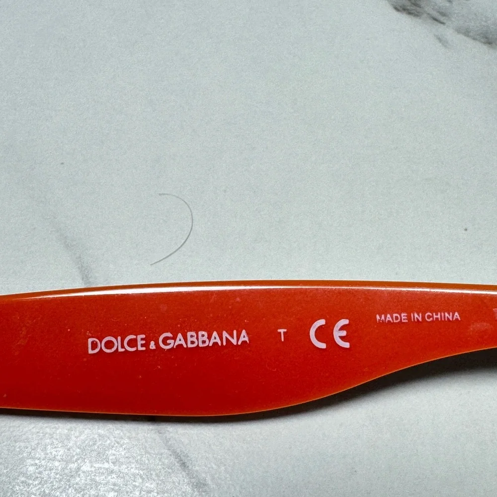 Dolce & Gabbana DG3175 2765 Havana Tortoise Orange Blue Eyeglass Frame 54-16-135